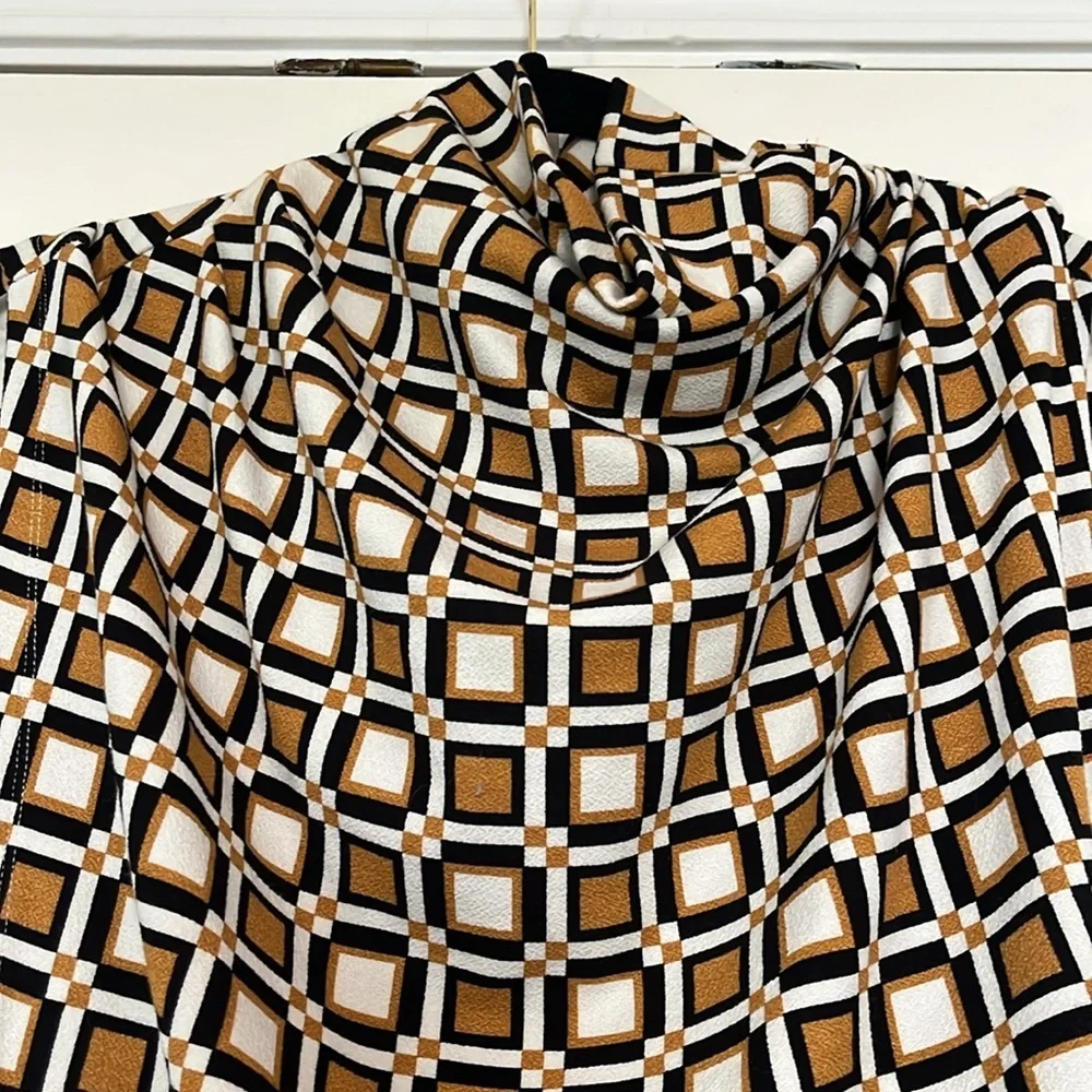 Anthropologie black/gold dress - Picture 2 of 4